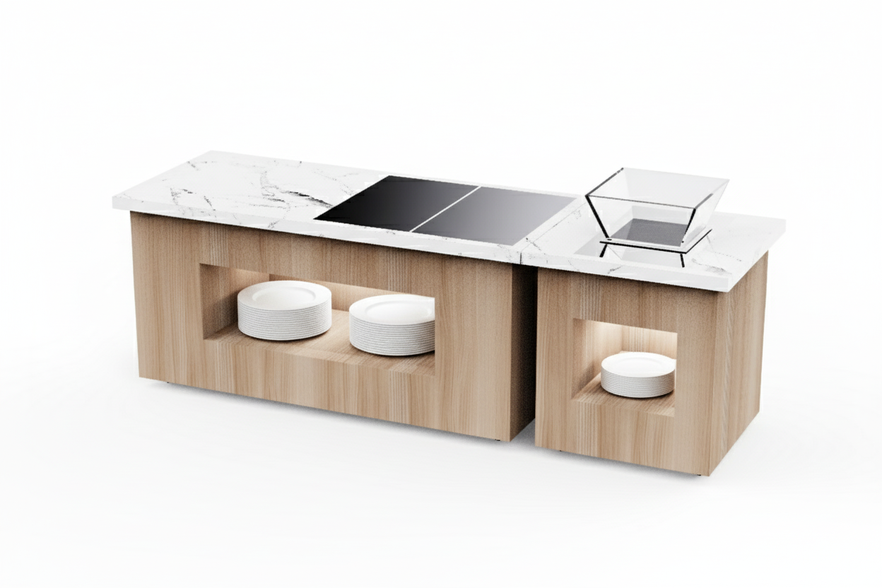 Mobile Station with wheels